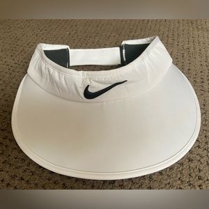 White Nike Golf Visor